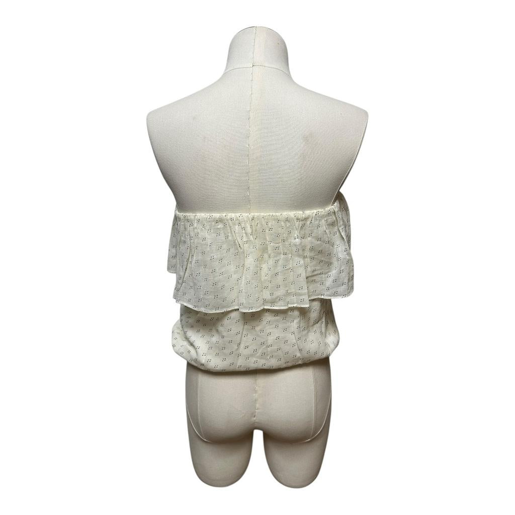 Top bandeau ba&sh - Xs - écru - État : Excellent