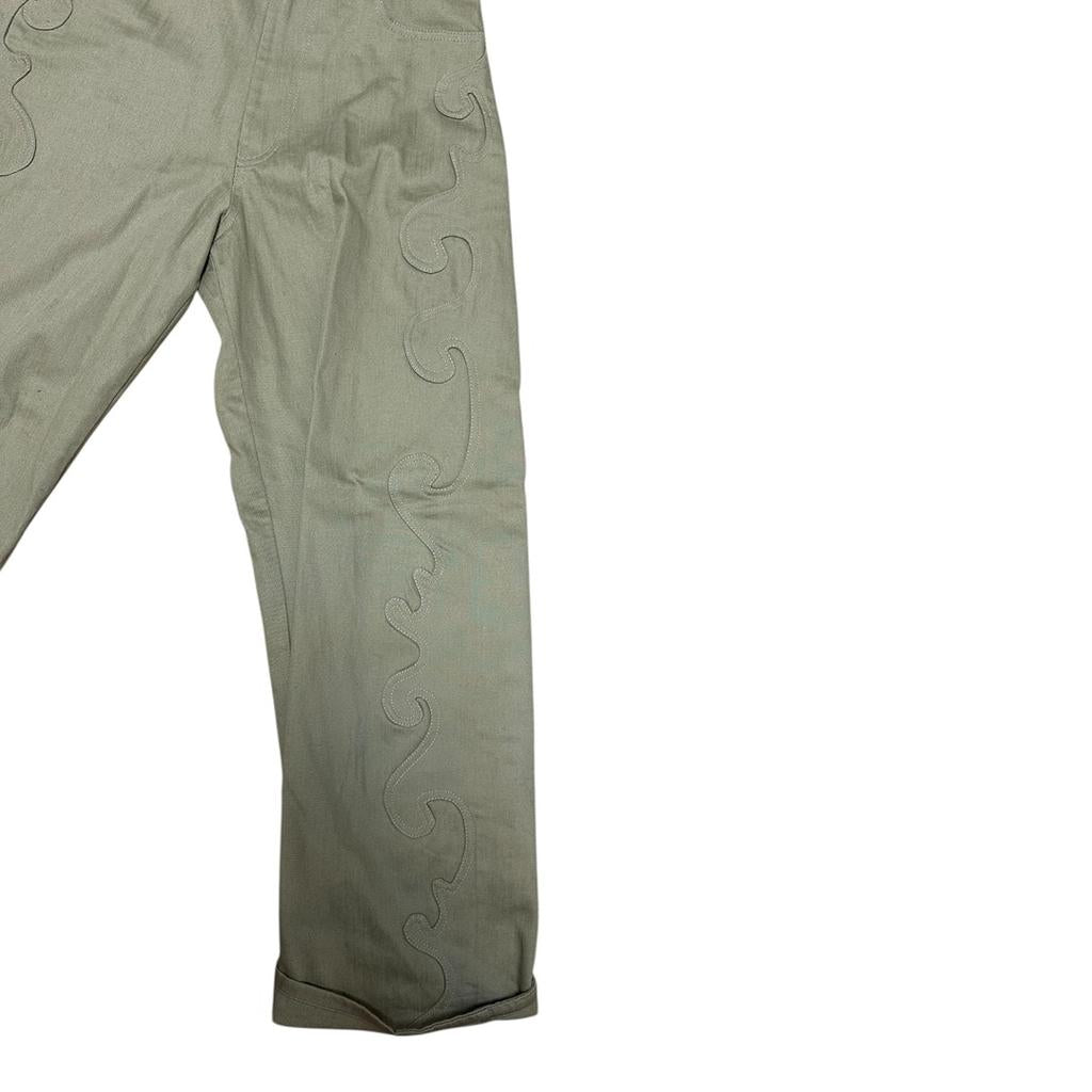Pantalon Zara - S - Kaki - État : Excellent