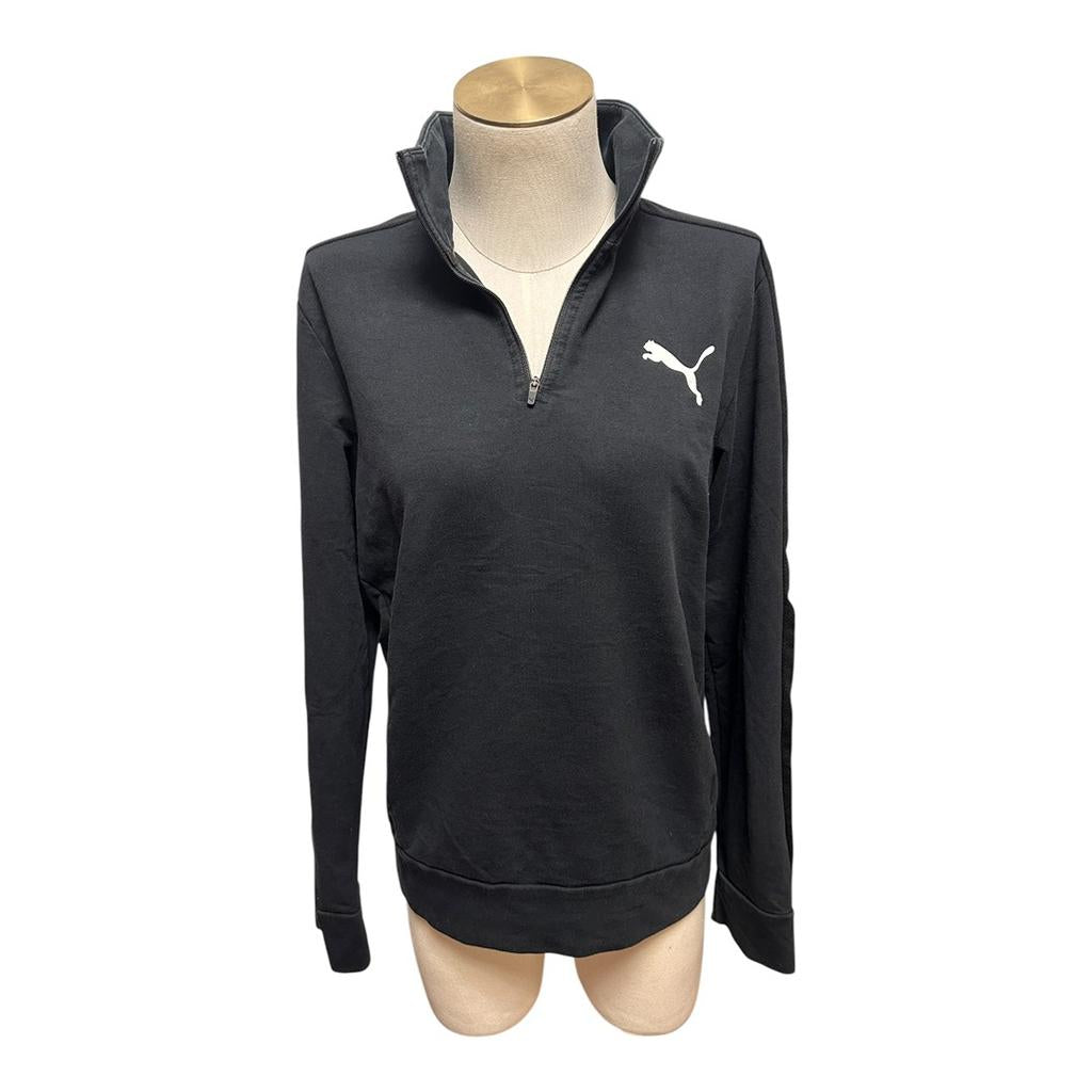 Sweat col zippé Puma - M - Noir - État : neuf