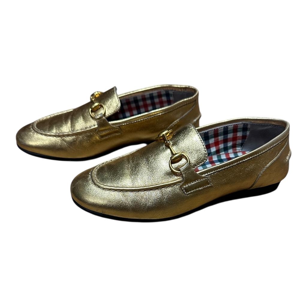Mocassins Gucci - 34 - Doré - État : Très Bon