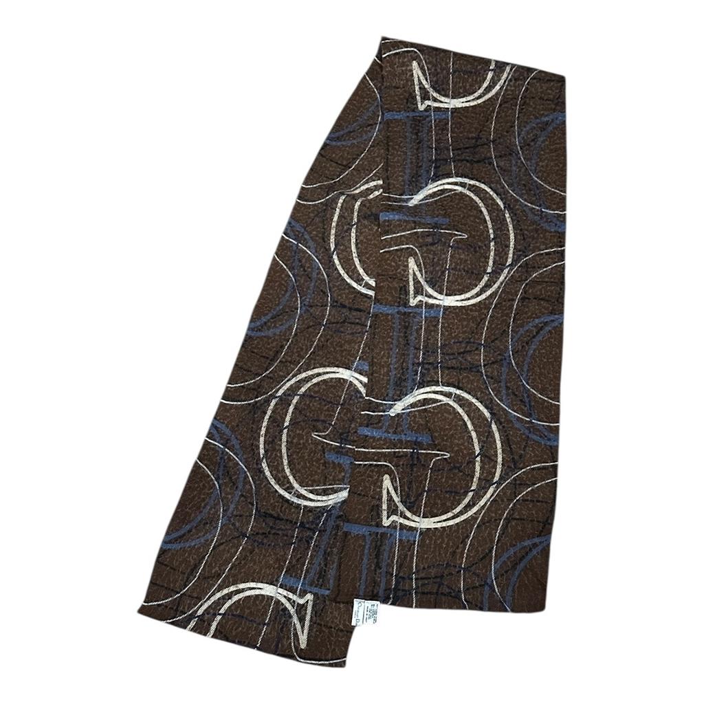 Écharpe Christian Dior - Marron - Etat : Excellent