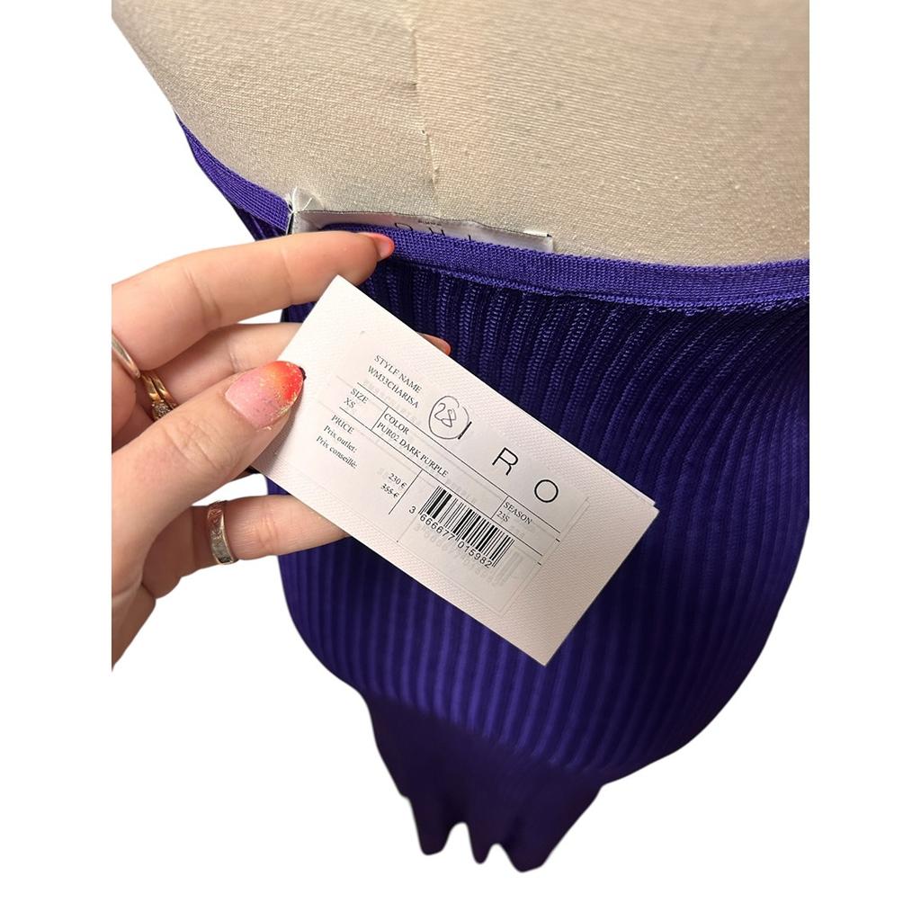 Robe dos nu Iro - Xs - Violet - État : Neuf avec étiquette