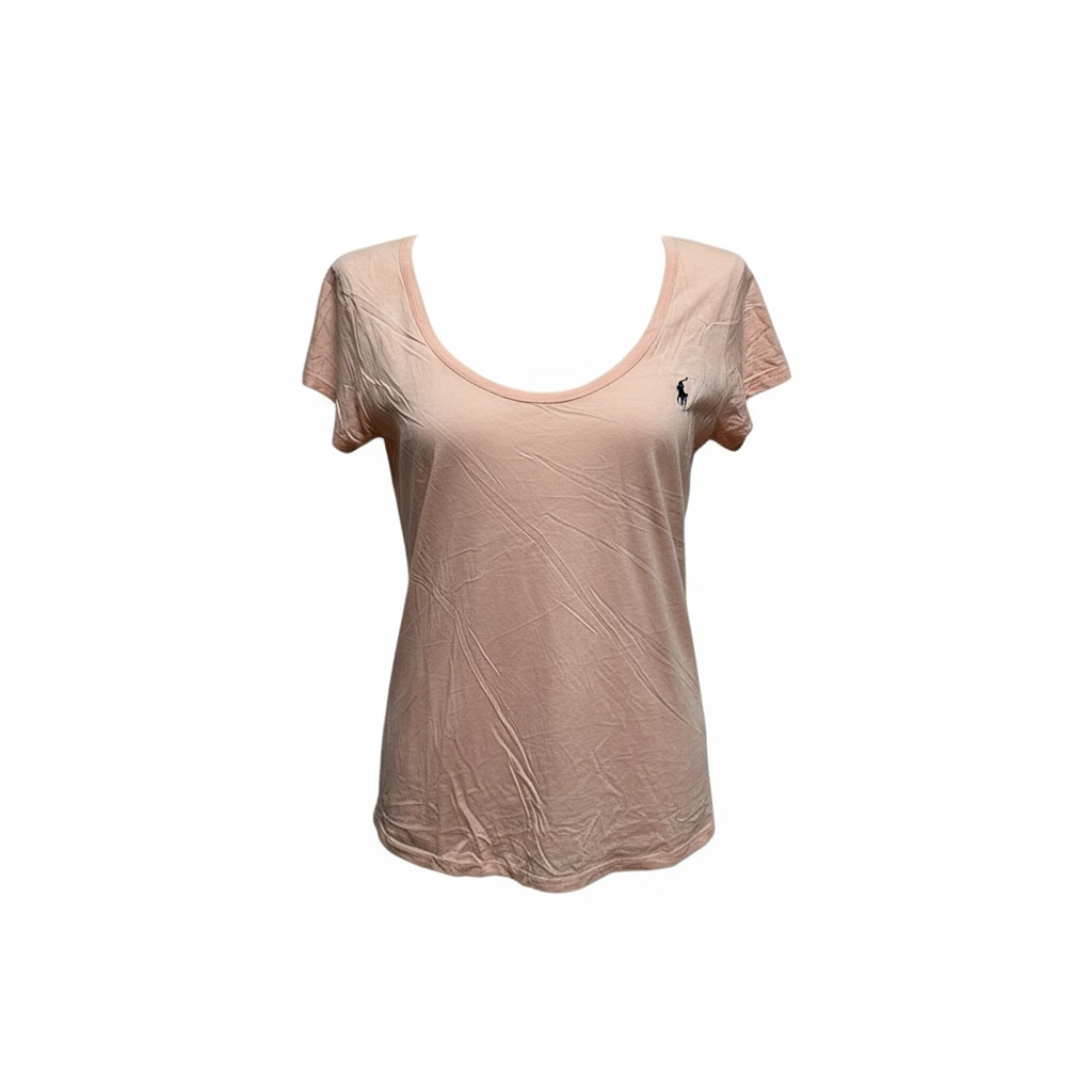 T-shirt Polo Ralph Lauren - L - Corail - État : Excellent