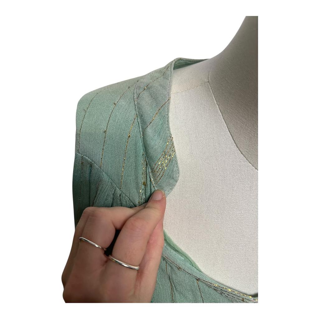 Robe Gold&silver - Taille unique - Vert - État : Excellent