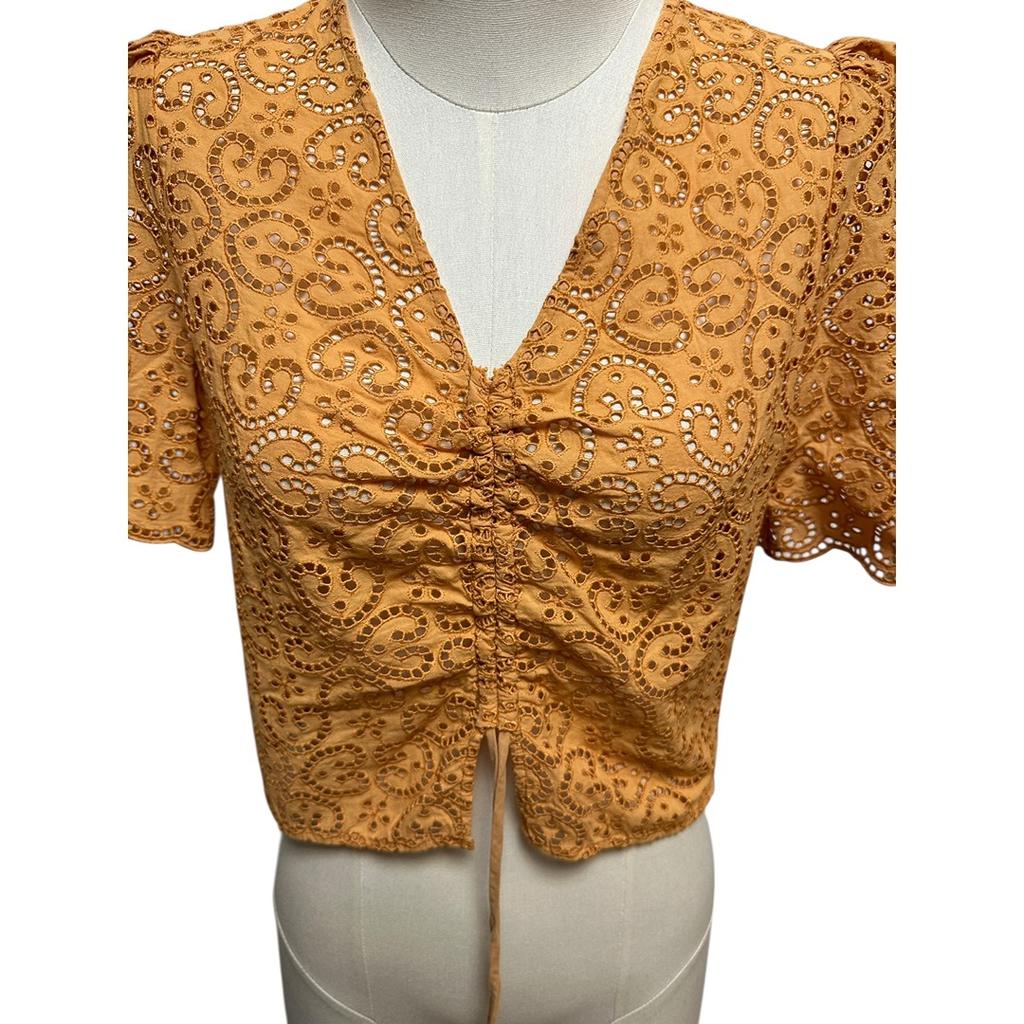 Top Sandro - M - Orange - État : Excellent