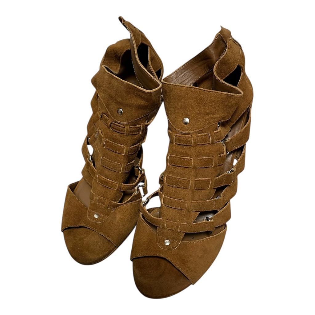 Sandales Minelli - 40 - Marron - État : Très Bon