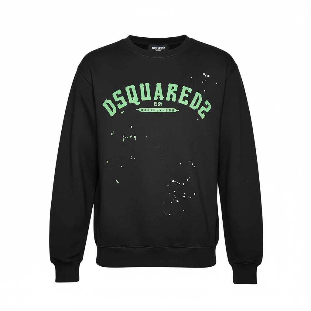Sweatshirt homme Dsquared2 - L - Noir - État : Excellent