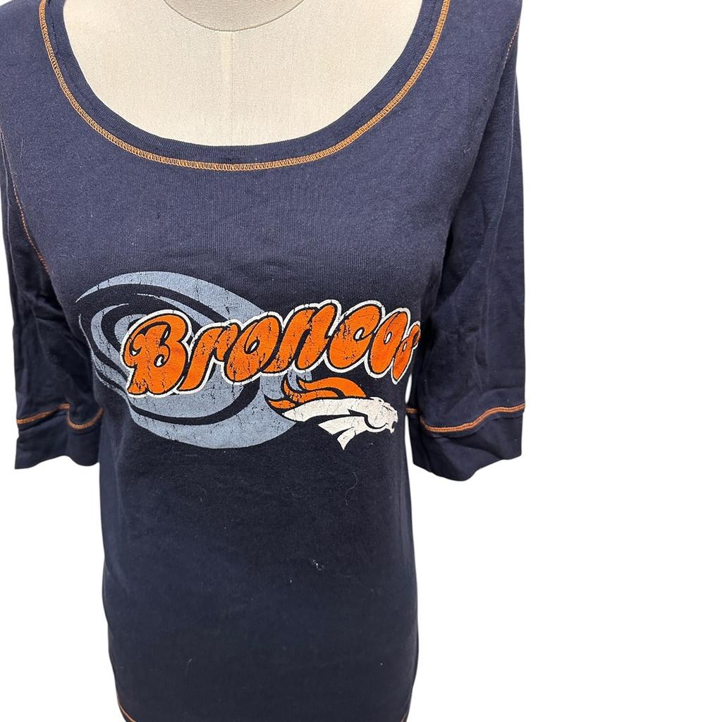 T-shirt Nfl Denver Broncos - L - Bleu marine - État : Excellent