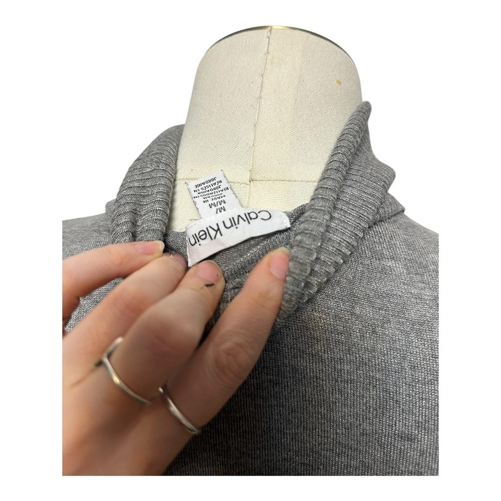 Pull col roulé Calvin Klein - M - Gris - État : Excellent