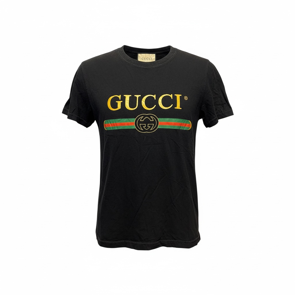 T-shirt Gucci - M - Noir - État : Excellent