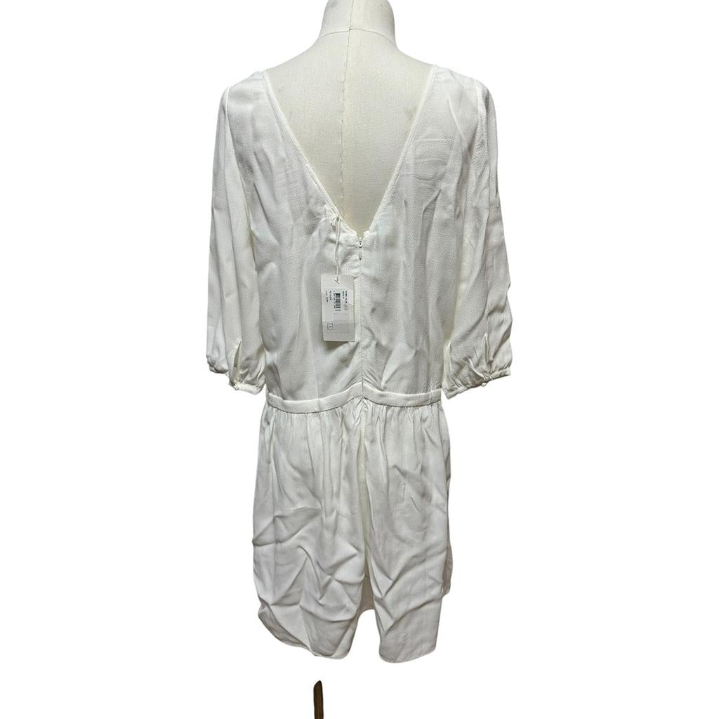 Robe Casual Ba&sh - 40 - Blanc - État : Neuf