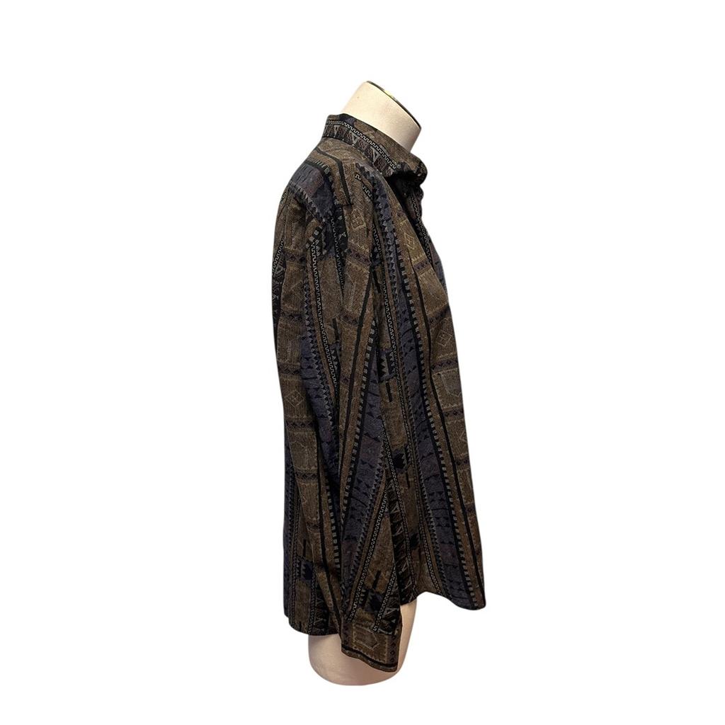 Chemise Yves Saint Laurent - L - Marron - État : Excellent
