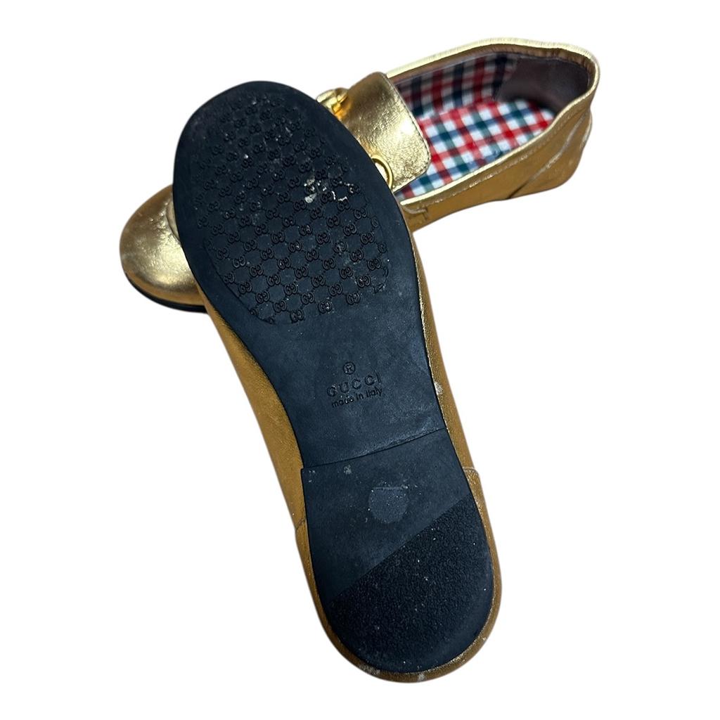 Mocassins Gucci - 34 - Doré - État : Très Bon