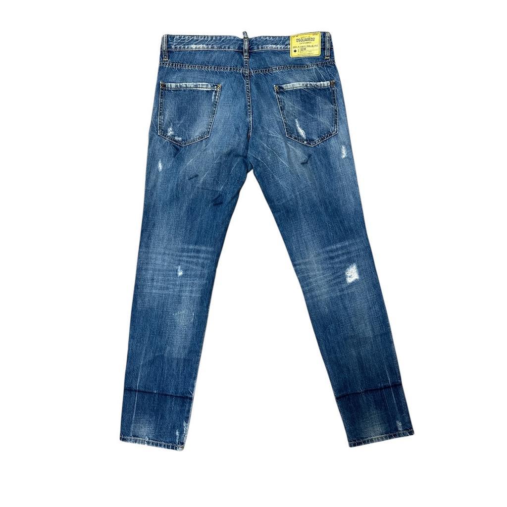 Jean homme Dsquared2 - 50 - Blue - État : Excellent