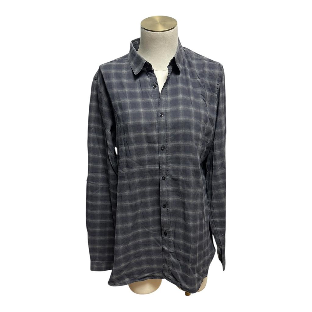 Chemise À Carreaux The Kooples - S - Gris - État : Très Bon