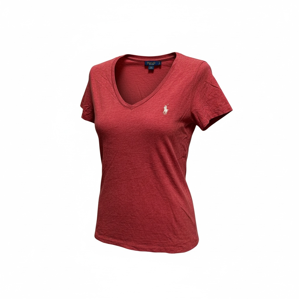 T-shirt Polo Ralph Lauren - L - Rouge - État : Excellent