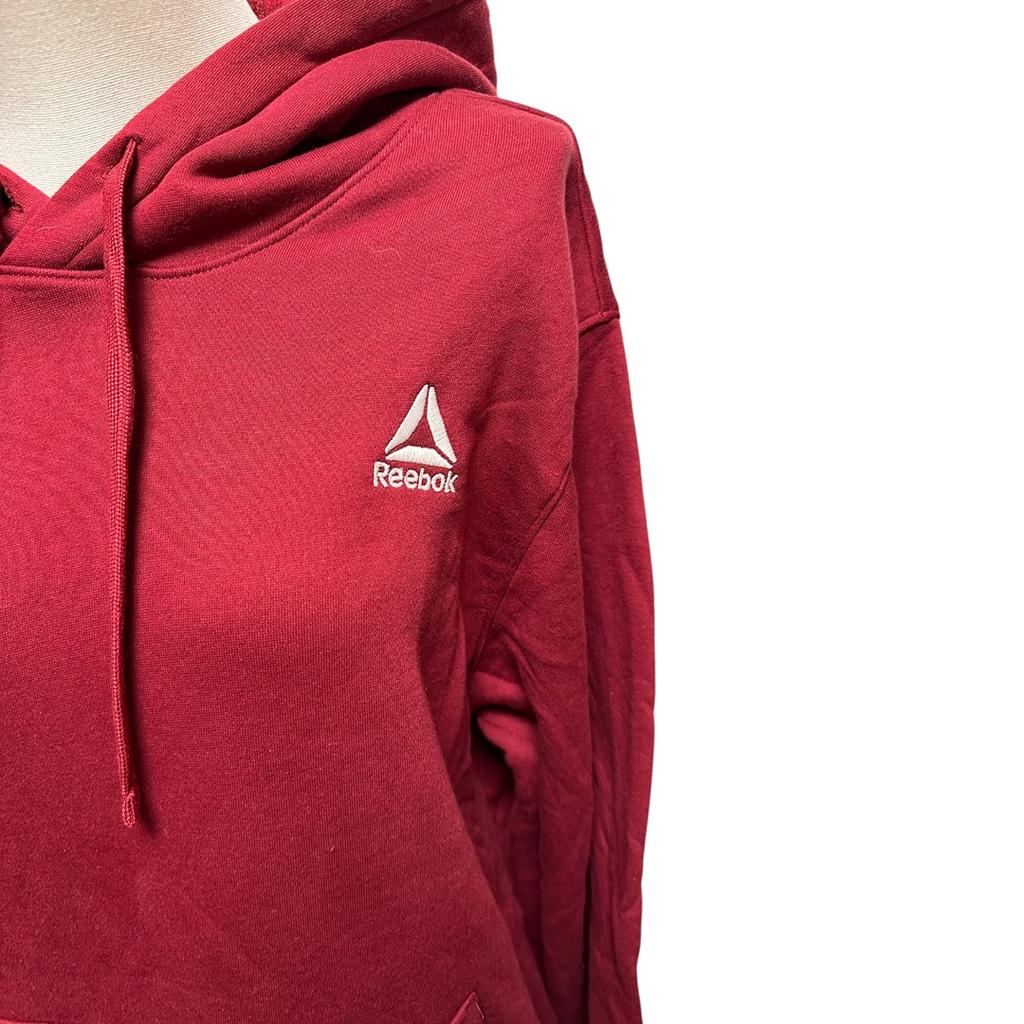 Sweat à capuche Reebok - L - Bordeaux - État : Neuf