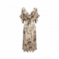 Robe midi Sandro - 38 - Écru - État : Neuf