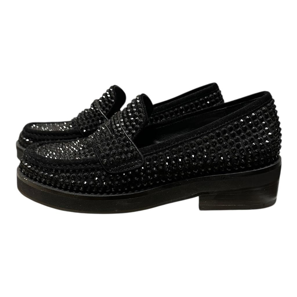 Mocassins femme Bibi Lou - Taille 36 - Noir - État : Excellent