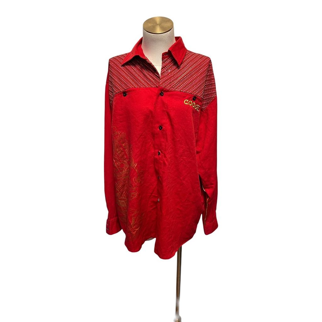 Chemise Coogi - L - Rouge - État : Excellent