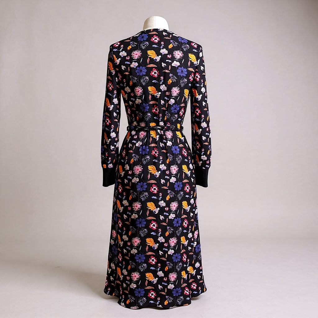 Robe Casual Ba&sh - S - Violet Multicolore - État : Très Bon