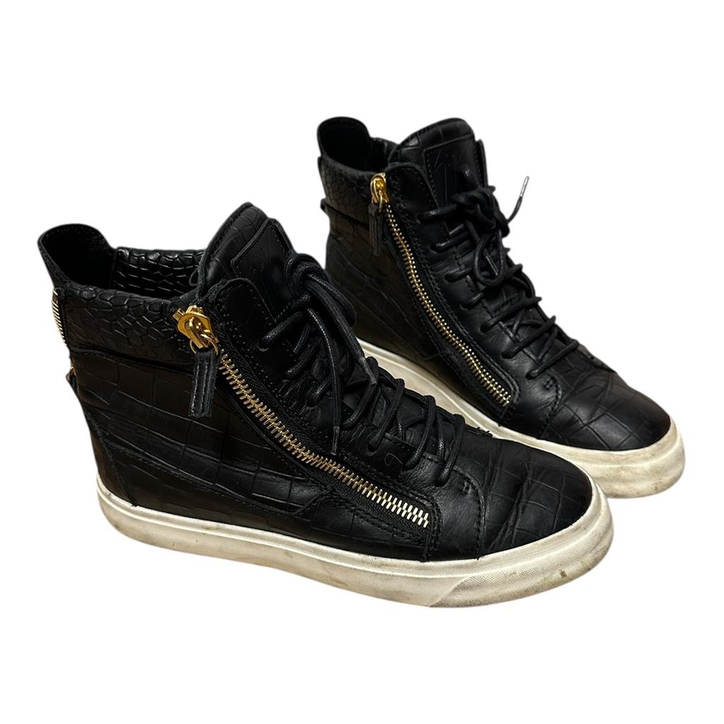 Baskets Giuseppe Zanotti - 38,5 - Noir - État : Très bon