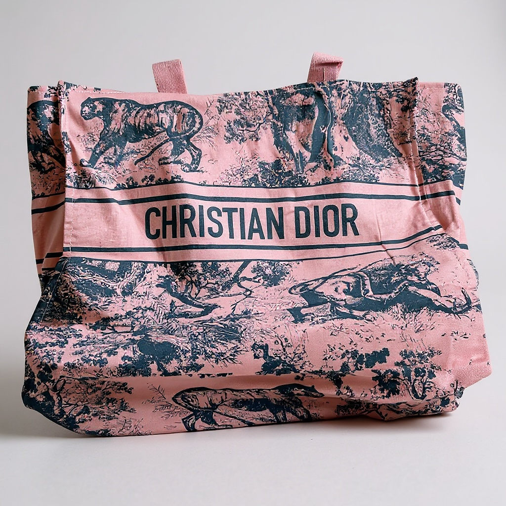 Tote bag Christian Dior - Taille unique - Rose - État : Excellent