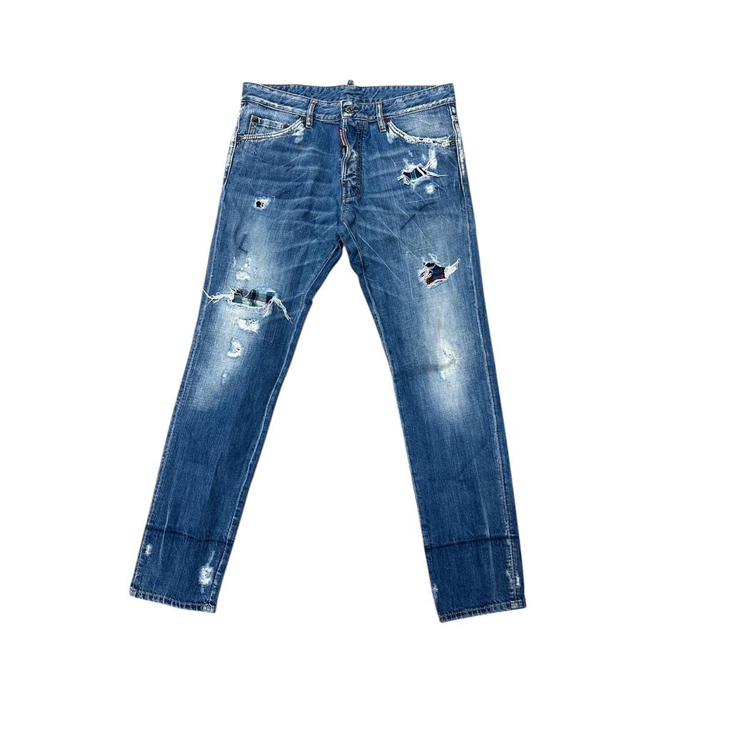 Jean homme Dsquared2 - 50 - Blue - État : Excellent