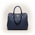 Sac à main Prada - Taille unique - Bleu - État : Excellent