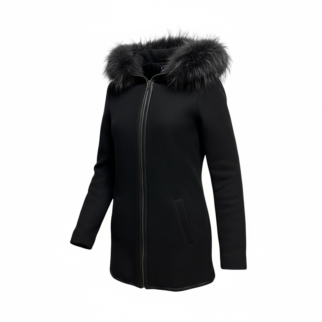 Manteau Zapa - 36 - Noir - État : Excellent