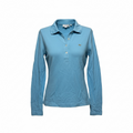 Polo manches longues Lacoste - 38 - Bleu - État : Excellent