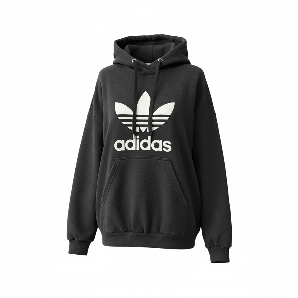 Sweat à capuche Adidas - 50 - Noir - État : Excellent