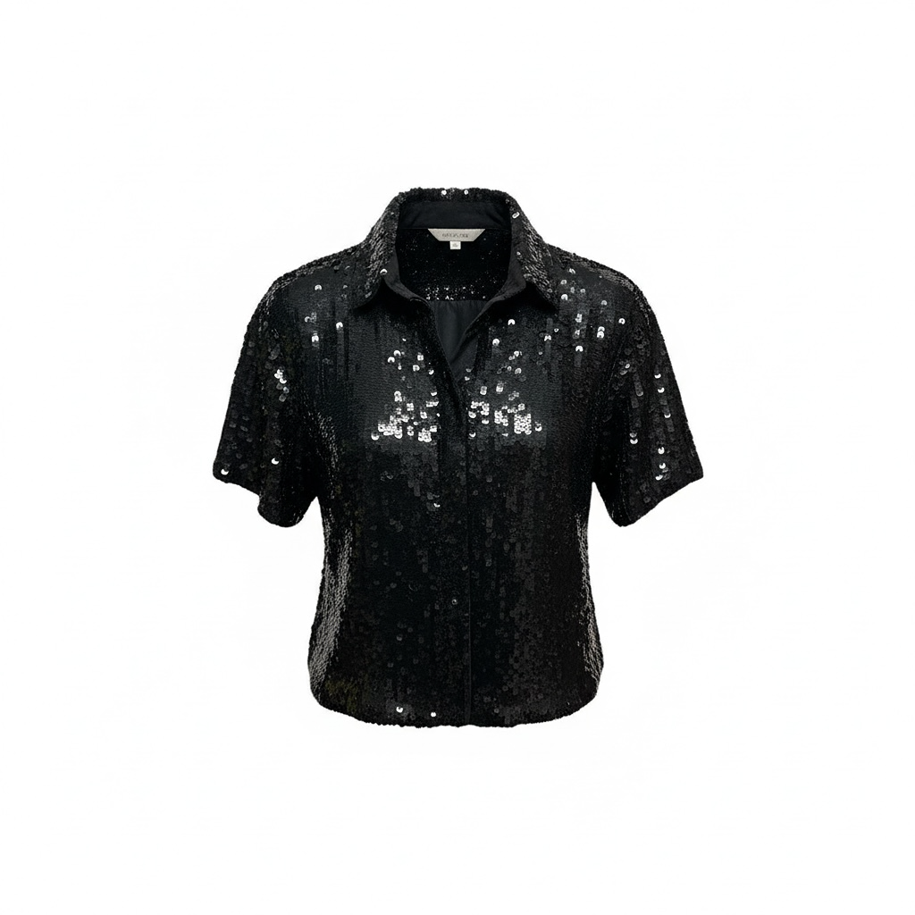 Chemise Topshop - M - Noir - État : Neuf