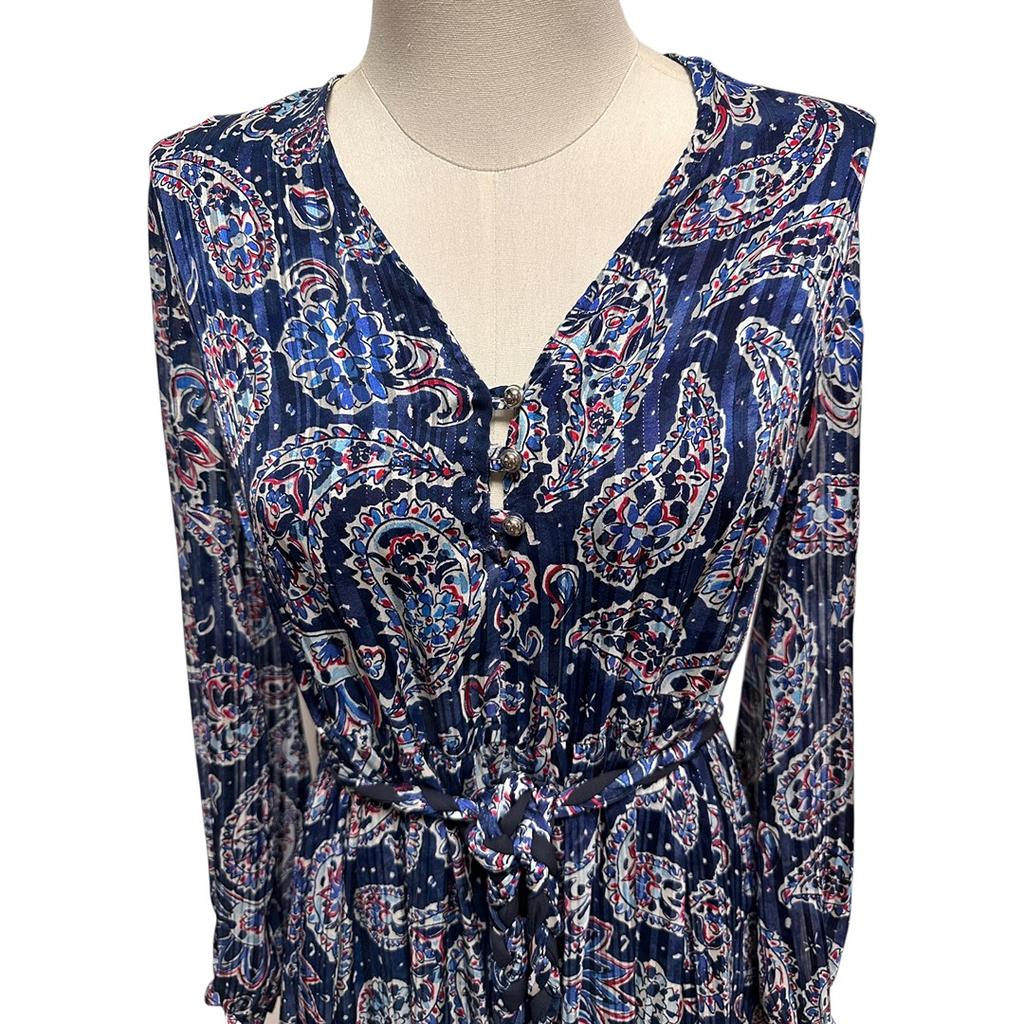 Robe maxi Claudie Pierlot - 36 - Blue - État : Excellent