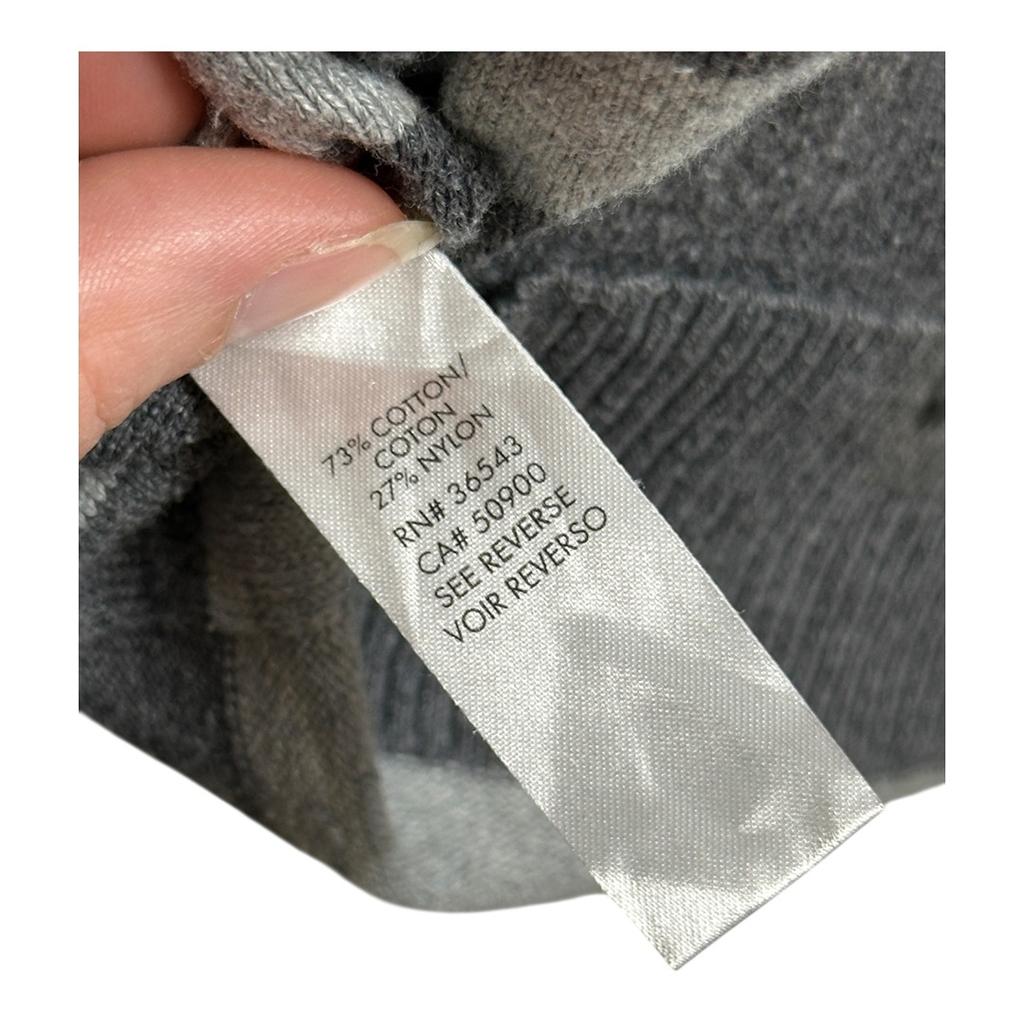 Pull Calvin Klein - M - Gris rayé - État : Excellent