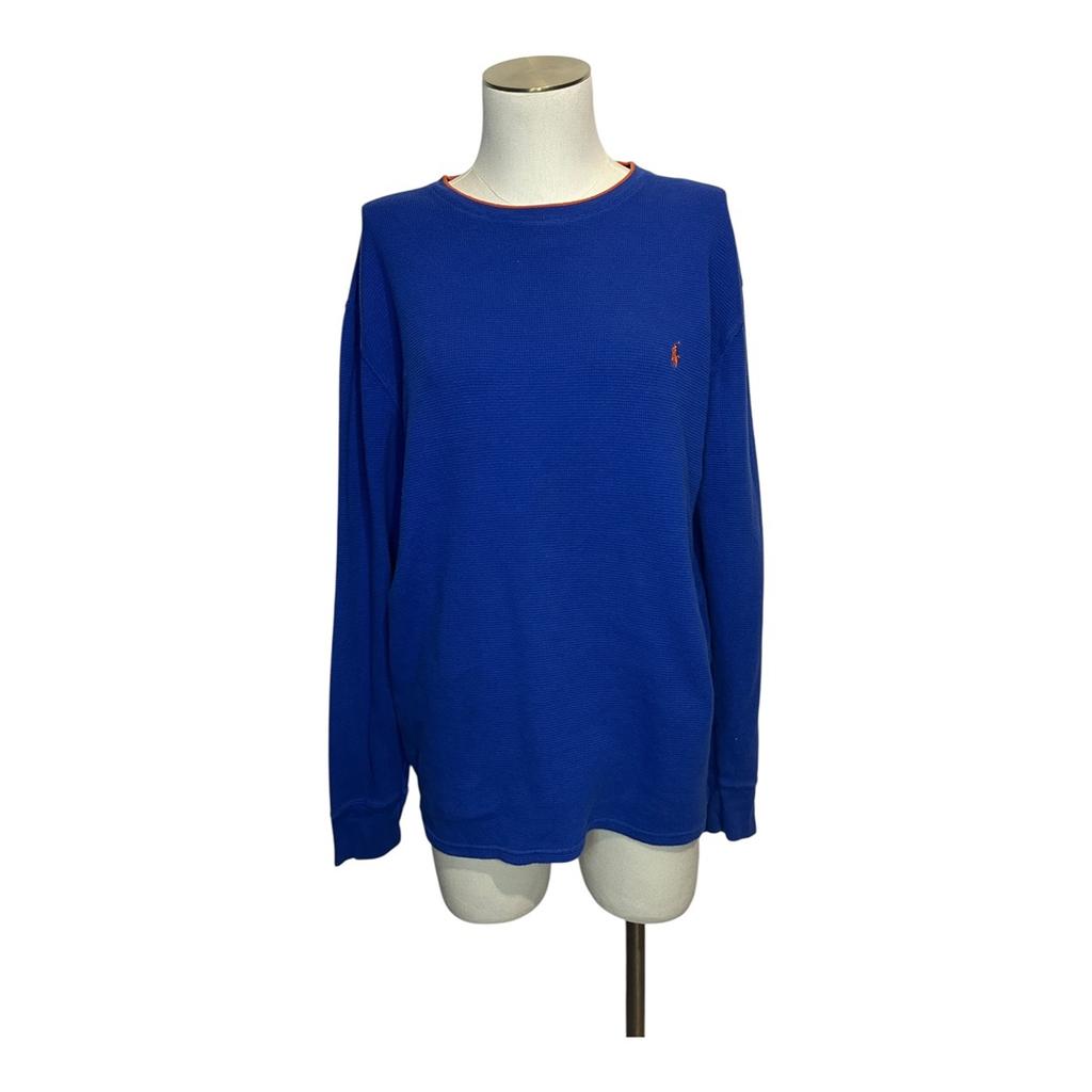 Pull homme Polo Ralph Lauren - L - Bleu - État : Excellent