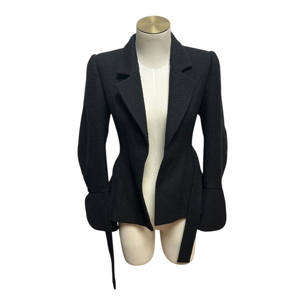 Veste Chemise Rochas - 36 - Noir - État : Très Bon