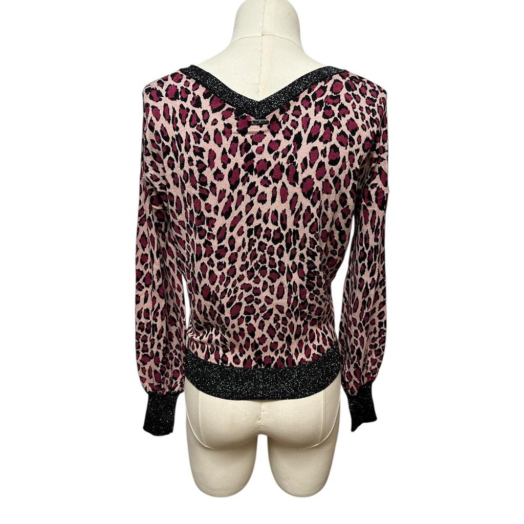 Pull Col V Liu Jo - S - Fuchsia - État : Excellent