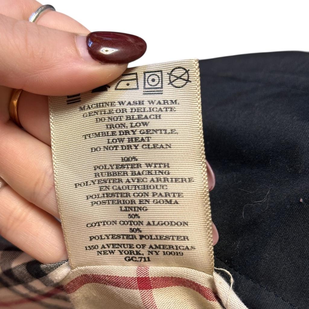 Imperméable Burberry - M - Noir - État : Excellent