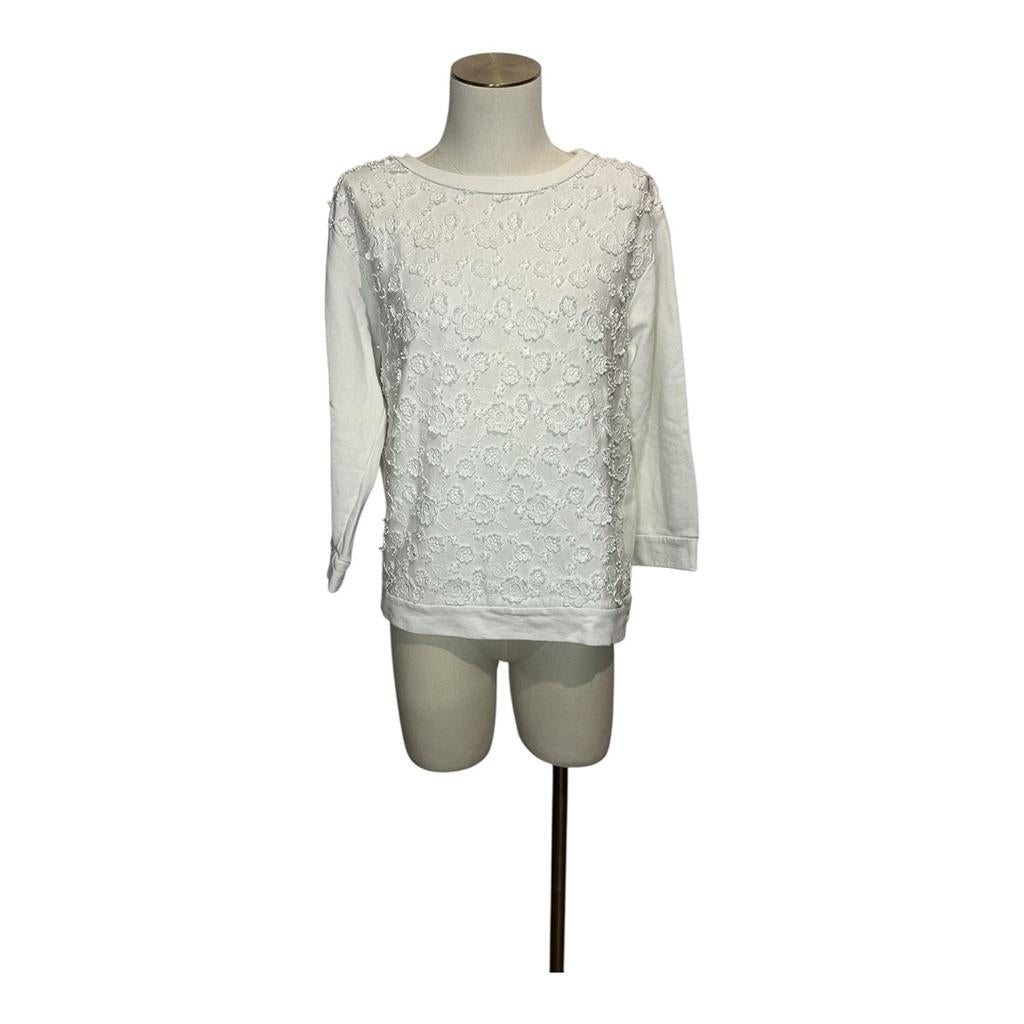 Sweat & Sweat À Capuche Moncler - L - Blanc - État : Trèsbon