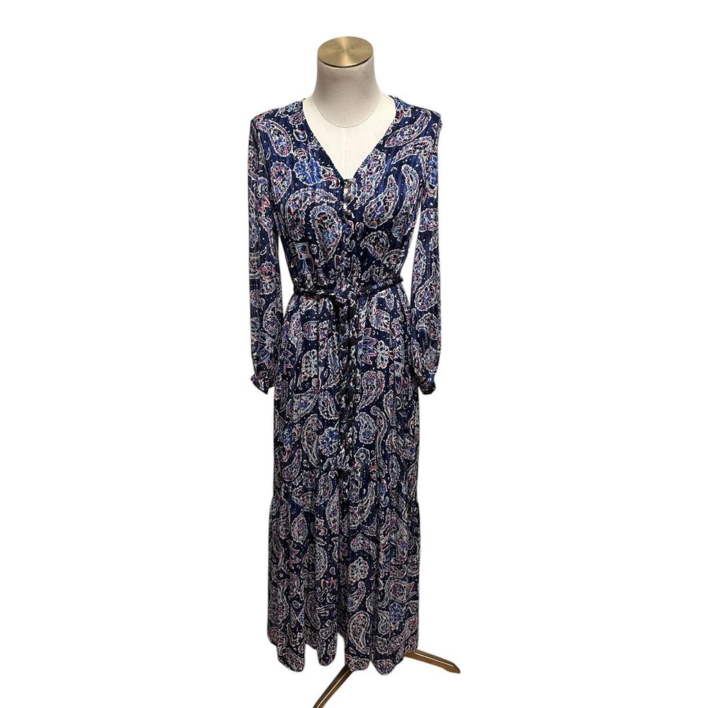 Robe maxi Claudie Pierlot - 36 - Blue - État : Excellent
