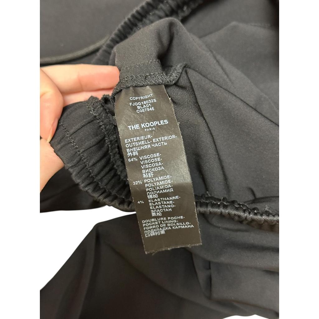 Pantalon à Jambes Larges The Kooples - S - Noir - État : Très Bon