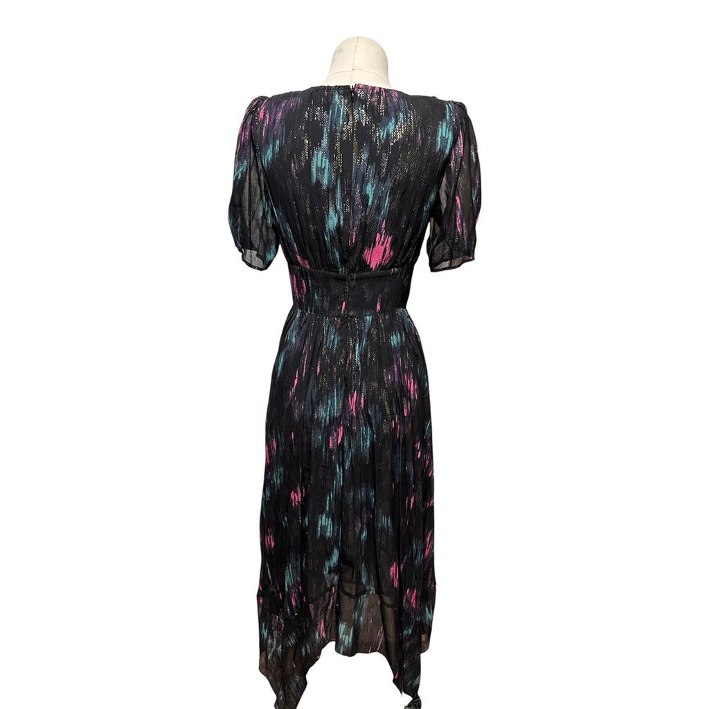 Robe midi The Kooples - 36 - Noir - État : Excellent