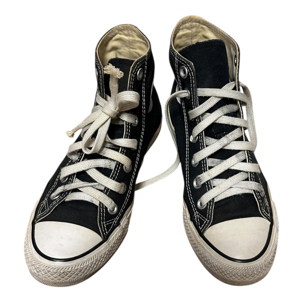 Baskets montantes Converse - 37 - noir - État : Très bon