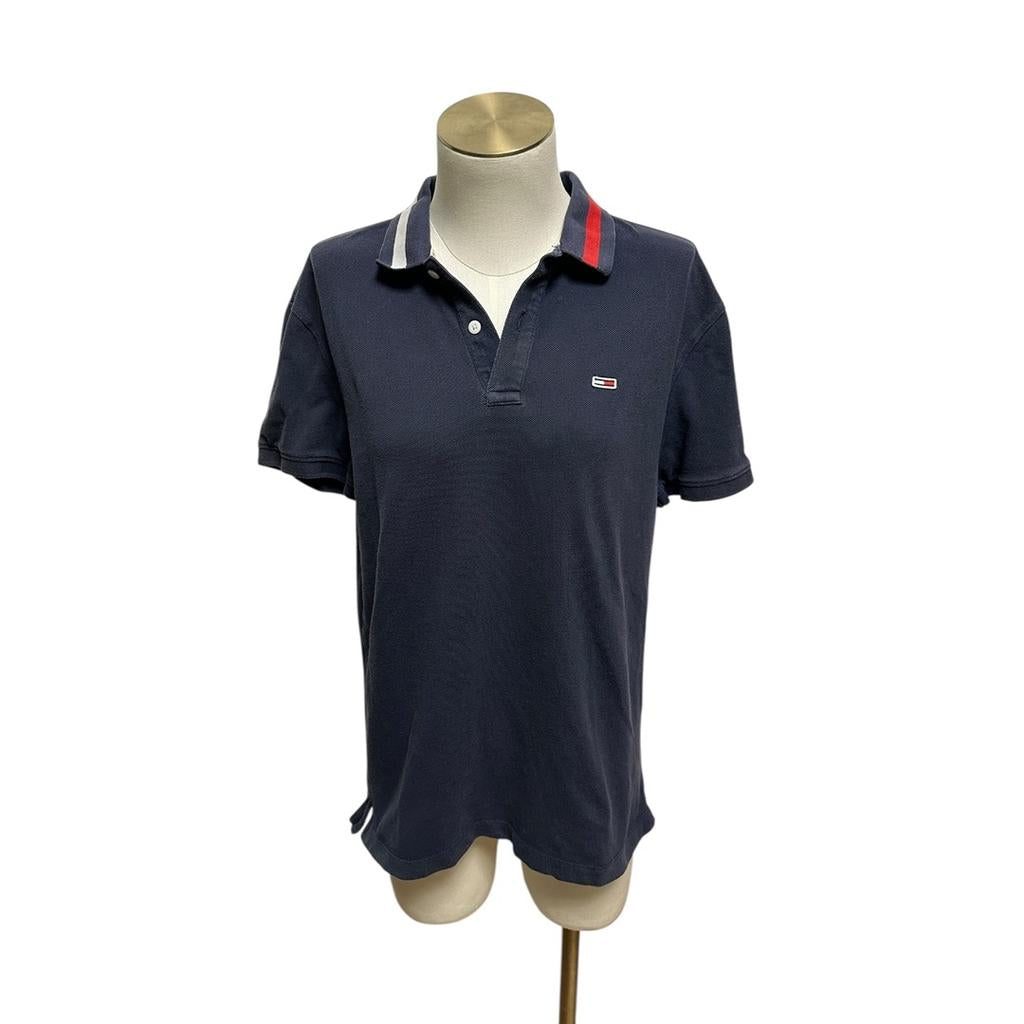 Polo Tommy Jeans - S - Navy - État : Excellent
