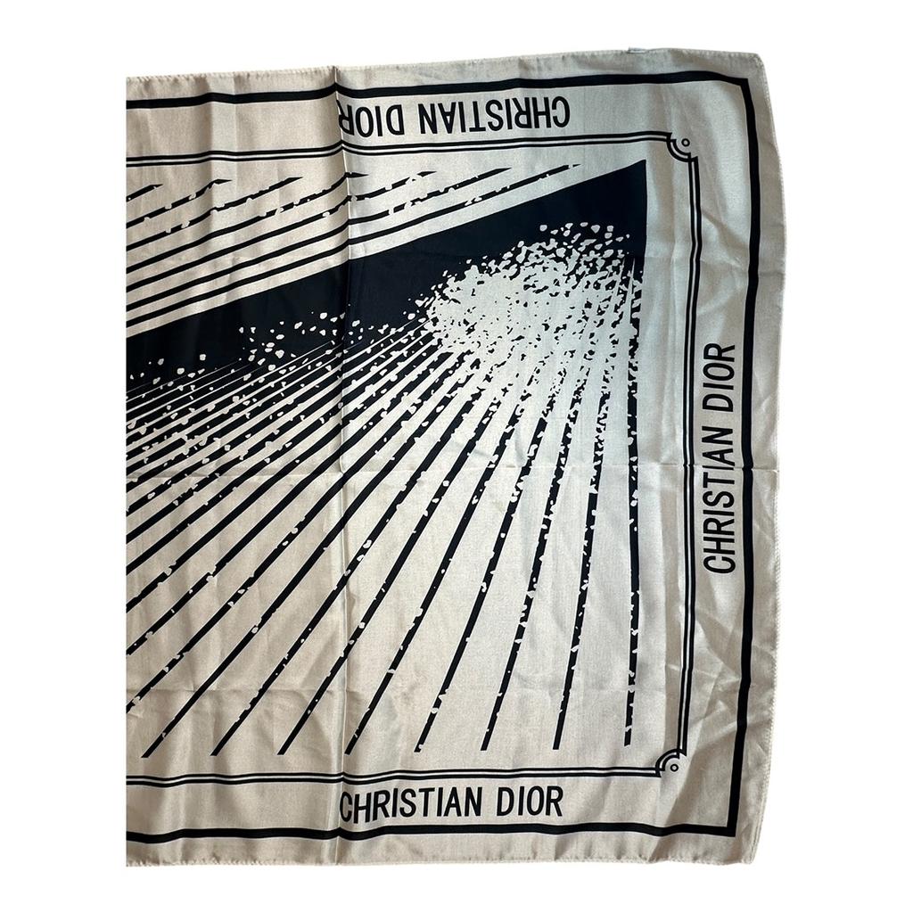 Foulard femme Christian Dior - Taille unique - Blanc - État : Excellent