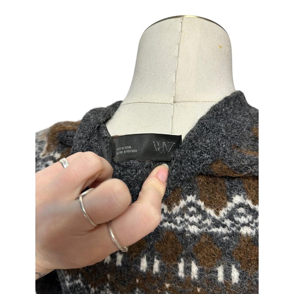 Pull Zara - S - Gris - État : Excellent