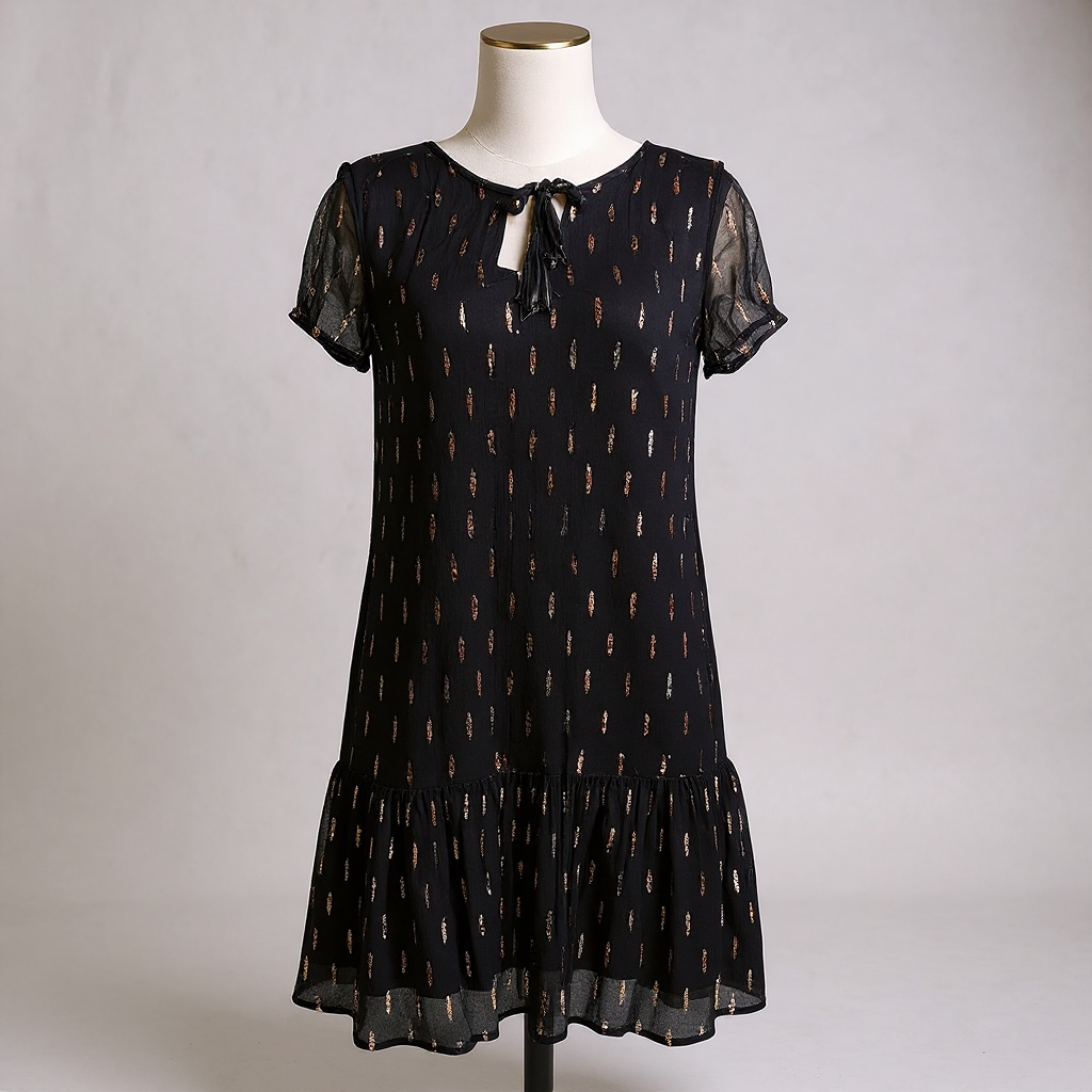 Robe Casual Ikks - 40 - Noir - État : Très Bon