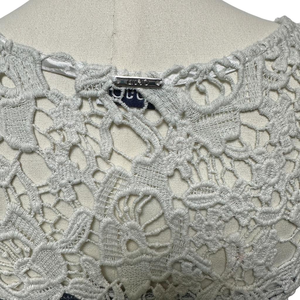 Robe Midi Liu Jo - 38 - Blanc - État : Très Bon