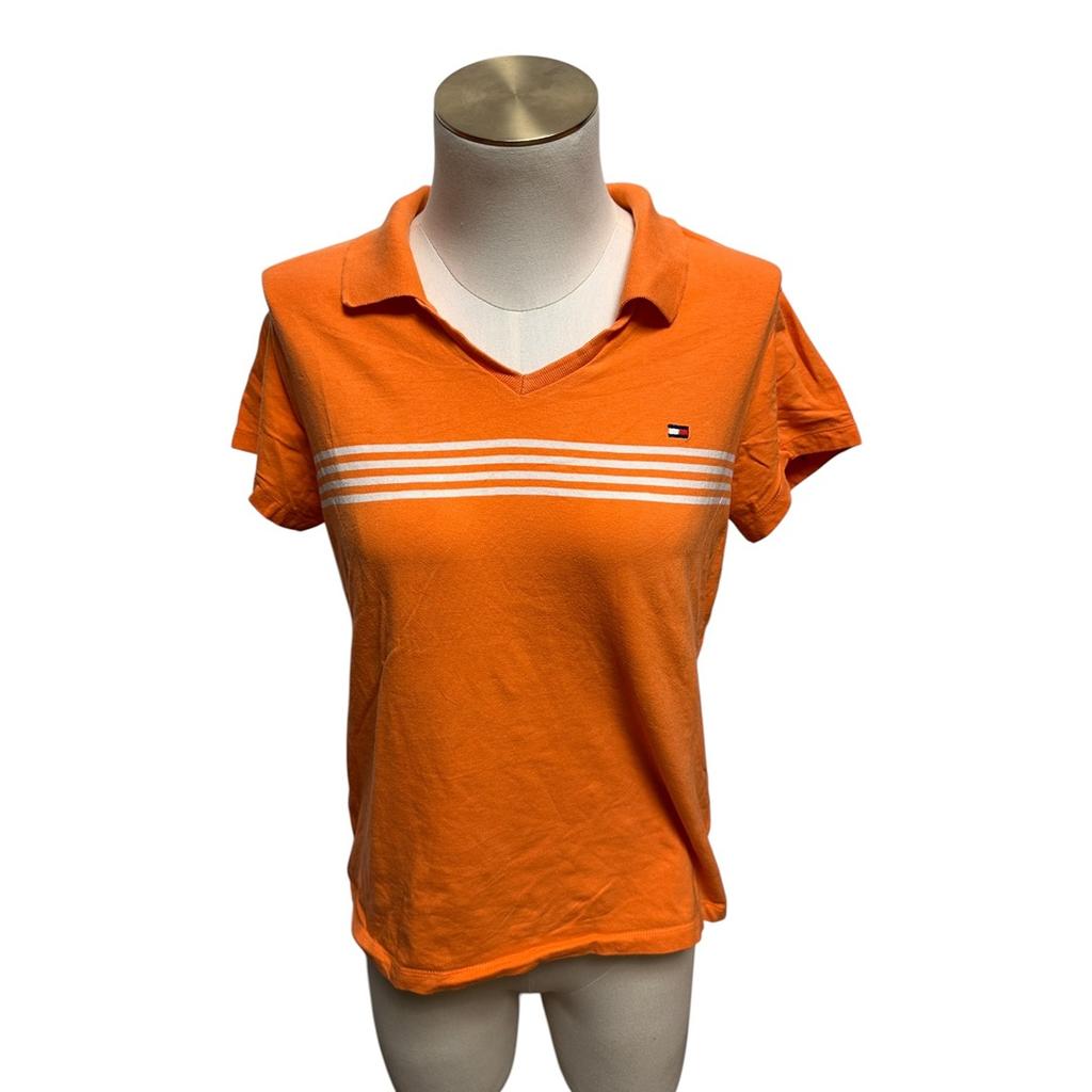 Polo Tommy Hilfiger - L - Orange - État : Excellent